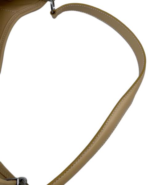 HUNTING WORLD（ハンティングワールド）HUNTING WORLD (ハンティングワールド) ワンショルダーバッグ ベージュ×グリーン×イエローの古着・服飾アイテム