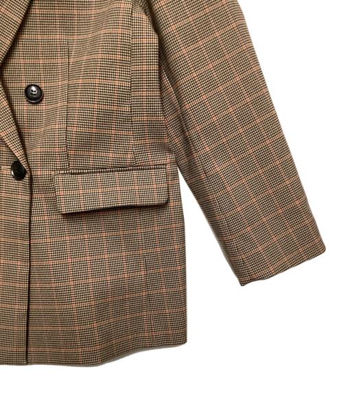 SLOBE IENA（スローブ イエナ）SLOBE IENA (スローブ イエナ) SLOBE IENA　ダブルジャケット ベージュ サイズ:SIZE 38の古着・服飾アイテム