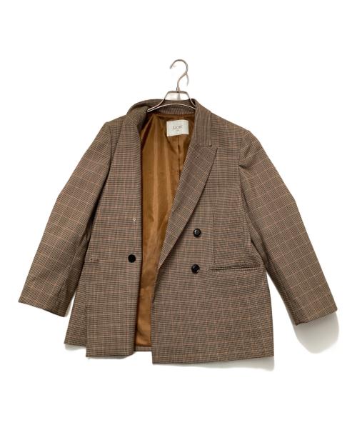 SLOBE IENA（スローブ イエナ）SLOBE IENA (スローブ イエナ) SLOBE IENA　ダブルジャケット ベージュ サイズ:SIZE 38の古着・服飾アイテム