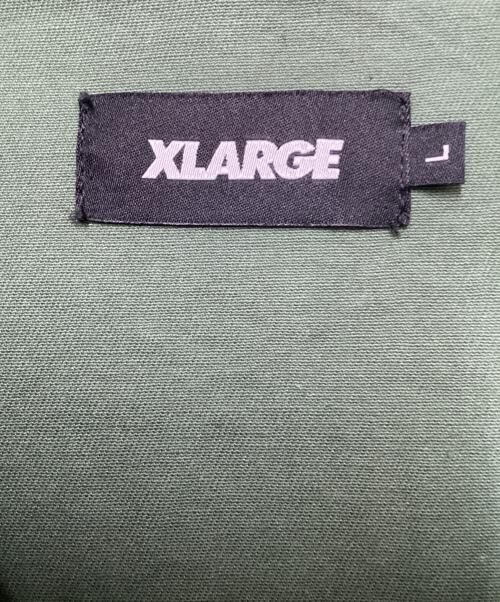X-LARGE（エクストララージ）X-LARGE (エクストララージ) アノラックパーカー カーキ サイズ:Lの古着・服飾アイテム