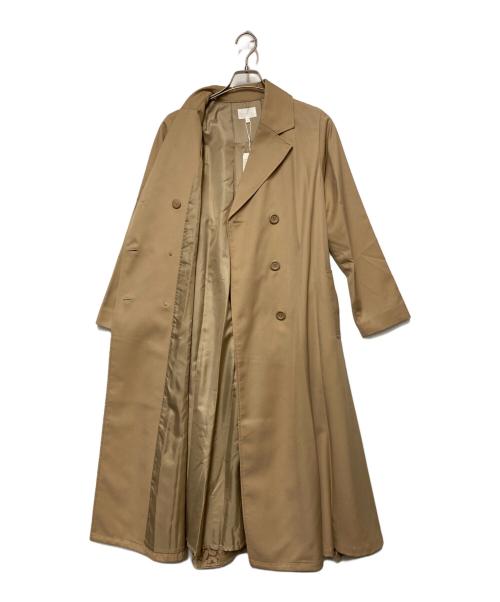 rienda（リエンダ）rienda (リエンダ) Big collar back lace trench ベージュ サイズ:S 未使用品の古着・服飾アイテム