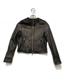 UNITED TOKYO（ユナイテッドトーキョー）の古着「UNITED TOKYO　レザージャケット」｜ブラック