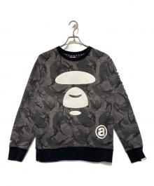 A BATHING APE（アベイシングエイプ）の古着「スウェット」｜グレー×ブラック