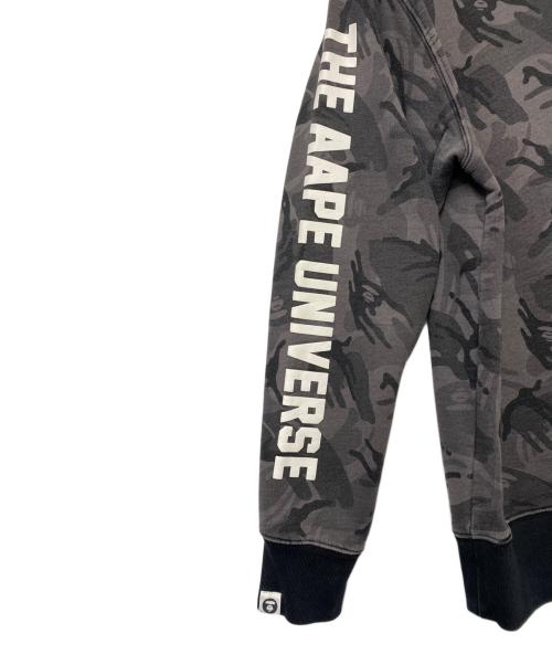 A BATHING APE（アベイシングエイプ）A BATHING APE (アベイシングエイプ) スウェット グレー×ブラック サイズ:Lの古着・服飾アイテム