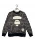 A BATHING APE（アベイシングエイプ）の古着「スウェット」｜グレー×ブラック