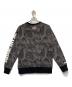 A BATHING APE (アベイシングエイプ) スウェット グレー×ブラック サイズ:L：6000円