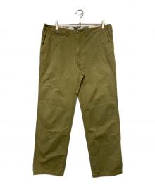 A BATHING APE（アベイシングエイプ）の古着「A BATHING APE　チノパン」｜オリーブ