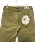 中古・古着 A BATHING APE (アベイシングエイプ) A BATHING APE　チノパン オリーブ サイズ:XL：5000円