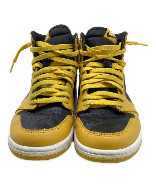 NIKE（ナイキ）NIKE (ナイキ) ハイカットスニーカー イエロー×ブラック サイズ:27の古着・服飾アイテム