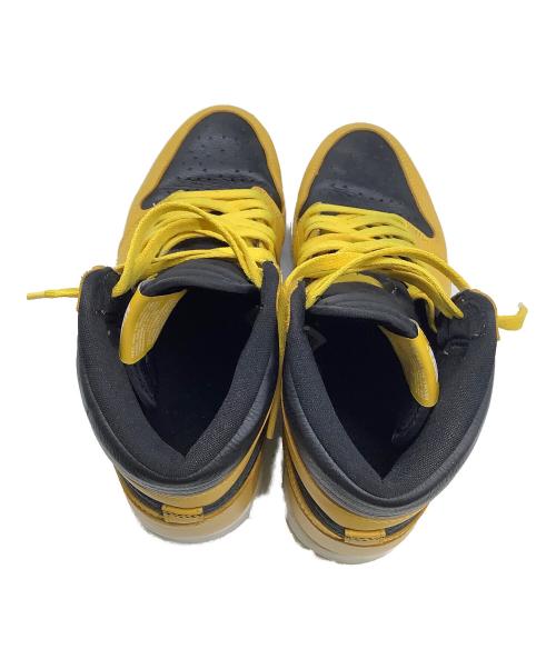 NIKE（ナイキ）NIKE (ナイキ) ハイカットスニーカー イエロー×ブラック サイズ:27の古着・服飾アイテム