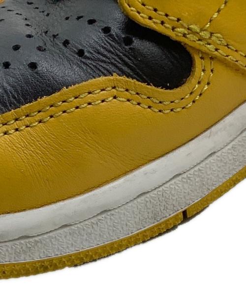 NIKE（ナイキ）NIKE (ナイキ) ハイカットスニーカー イエロー×ブラック サイズ:27の古着・服飾アイテム