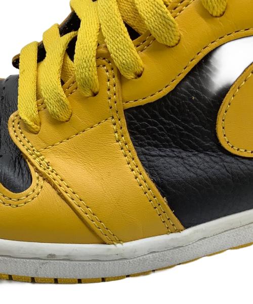 NIKE（ナイキ）NIKE (ナイキ) ハイカットスニーカー イエロー×ブラック サイズ:27の古着・服飾アイテム