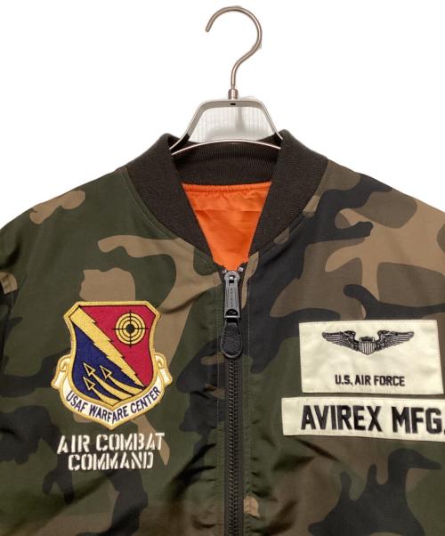 AVIREX（アヴィレックス）AVIREX (アヴィレックス) MA-1ジャケット オリーブ サイズ:Lの古着・服飾アイテム