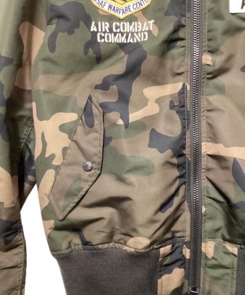 AVIREX（アヴィレックス）AVIREX (アヴィレックス) MA-1ジャケット オリーブ サイズ:Lの古着・服飾アイテム