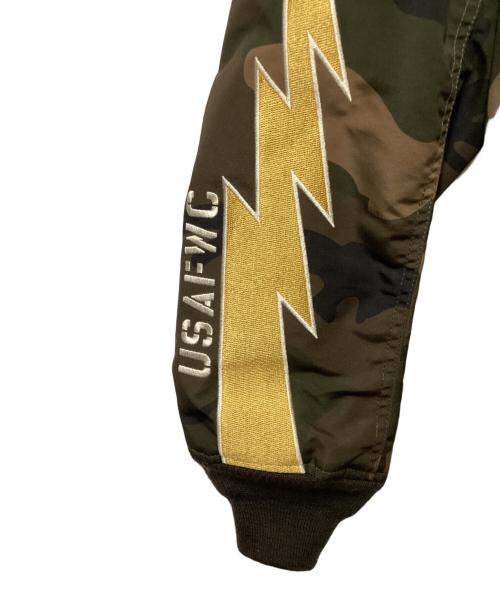 AVIREX（アヴィレックス）AVIREX (アヴィレックス) MA-1ジャケット オリーブ サイズ:Lの古着・服飾アイテム