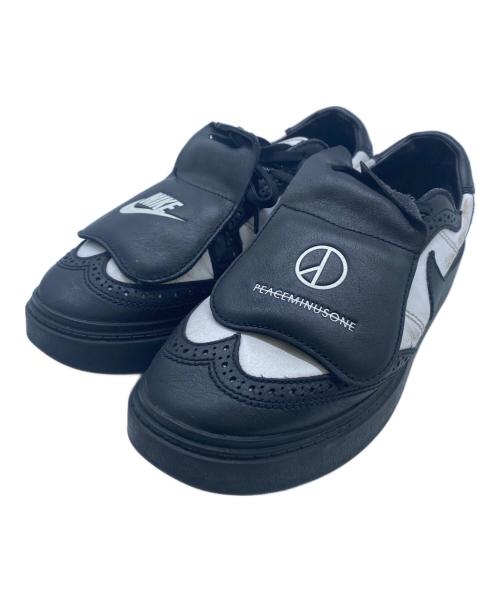 NIKE（ナイキ）NIKE (ナイキ) PEACEMINUSONE (ピースマイナスワン) スニーカー ホワイト×ブラック サイズ:26.5の古着・服飾アイテム