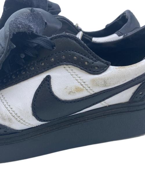 NIKE（ナイキ）NIKE (ナイキ) PEACEMINUSONE (ピースマイナスワン) スニーカー ホワイト×ブラック サイズ:26.5の古着・服飾アイテム