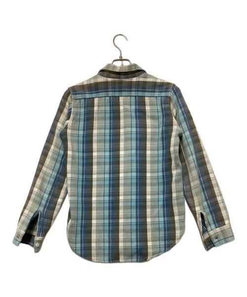 THE REAL McCOY'S（ザ・リアルマッコイズ）THE REAL McCOY'S (ザ・リアルマッコイズ) THE REAL McCOY'S　長袖シャツ ブルー サイズ:Lの古着・服飾アイテム