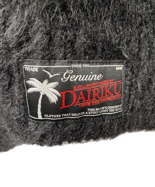 DAIRIKU（ダイリク）DAIRIKU (ダイリク) Molly Mohair Knit ブラック サイズ:Freeの古着・服飾アイテム