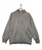 stussyステューシー）の古着「stussy プルオーバーパーカー」｜グレー