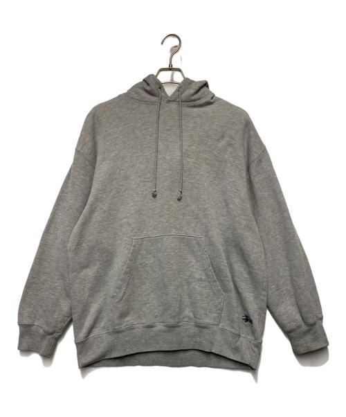 stussy（ステューシー）stussy (ステューシー) stussy プルオーバーパーカー グレー サイズ:Sの古着・服飾アイテム