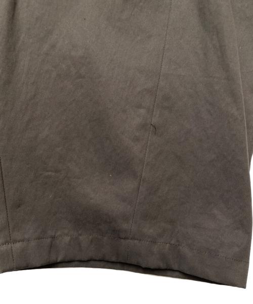 ASTRAET（アストラット）ASTRAET (アストラット) コットンギャバ2タックテーパードパンツ ダークグレー サイズ:00の古着・服飾アイテム
