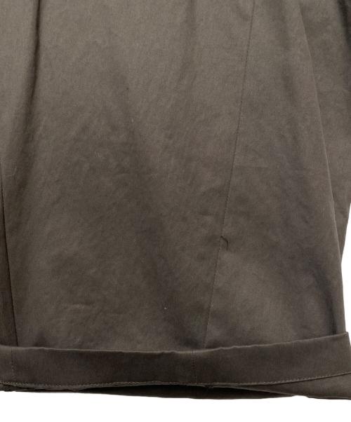 ASTRAET（アストラット）ASTRAET (アストラット) コットンギャバ2タックテーパードパンツ ダークグレー サイズ:00の古着・服飾アイテム
