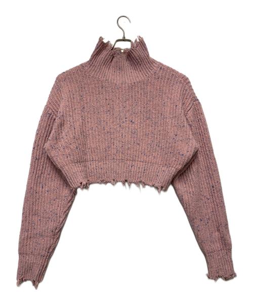 MAISON SPECIAL（メゾンスペシャル）MAISON SPECIAL (メゾンスペシャル) MAISON SPECIAL　厚手ニット ピンク サイズ:Freeの古着・服飾アイテム