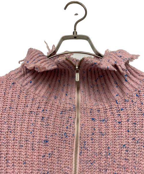MAISON SPECIAL（メゾンスペシャル）MAISON SPECIAL (メゾンスペシャル) MAISON SPECIAL　厚手ニット ピンク サイズ:Freeの古着・服飾アイテム