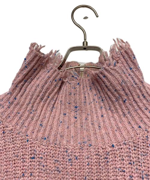 MAISON SPECIAL（メゾンスペシャル）MAISON SPECIAL (メゾンスペシャル) MAISON SPECIAL　厚手ニット ピンク サイズ:Freeの古着・服飾アイテム