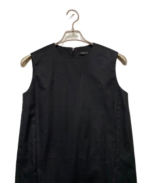 YOKO CHAN（ヨーコチャン）YOKO CHAN (ヨーコチャン) YOKO CHAN　ノースリーブワンピース ブラック サイズ:SIZE 36の古着・服飾アイテム