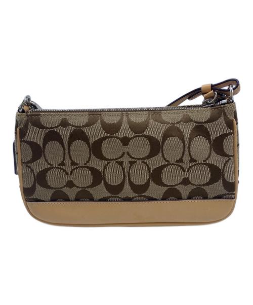 COACH（コーチ）COACH (コーチ) ハンドバッグ ベージュの古着・服飾アイテム