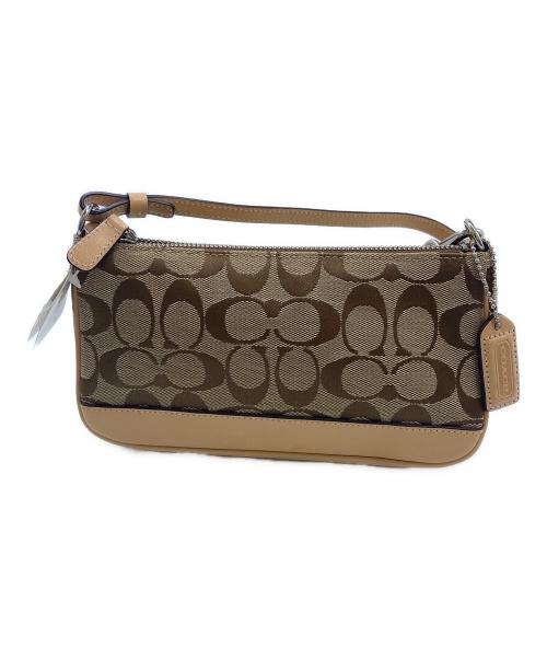 COACH（コーチ）COACH (コーチ) ハンドバッグ ベージュの古着・服飾アイテム
