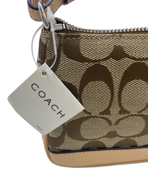 COACH（コーチ）COACH (コーチ) ハンドバッグ ベージュの古着・服飾アイテム