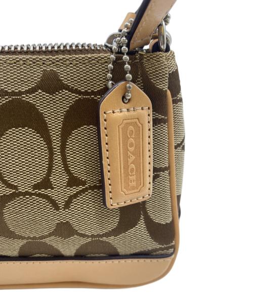 COACH（コーチ）COACH (コーチ) ハンドバッグ ベージュの古着・服飾アイテム