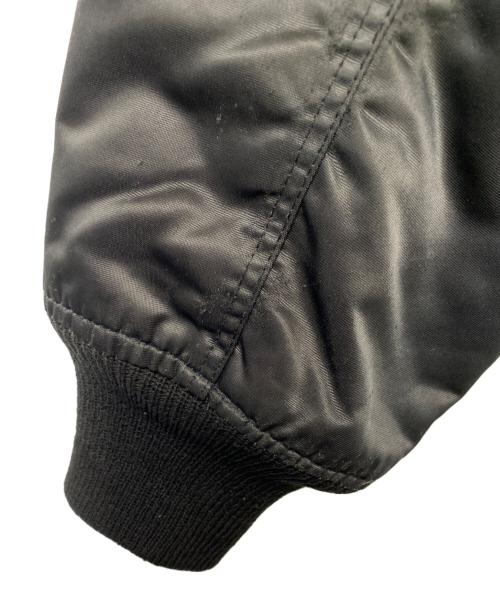 SQUARDRON（スクワドロン）SQUARDRON (スクワドロン) MA-1ジャケット ブラック サイズ:Lの古着・服飾アイテム