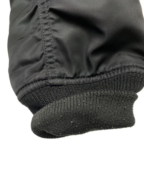 ALPHA INDUSTRIES（アルファインダストリーズ）ALPHA INDUSTRIES (アルファインダストリーズ) フライトジャケット ブラック サイズ:XLの古着・服飾アイテム