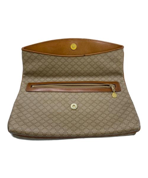 CELINE（セリーヌ）CELINE (セリーヌ) クラッチバッグ ブラウンの古着・服飾アイテム