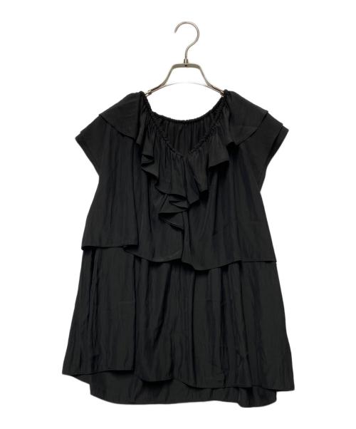Spick and Span（スピック＆スパン）Spick and Span (スピック＆スパン) ノースリーブブラウス ブラック サイズ:Free 未使用品の古着・服飾アイテム