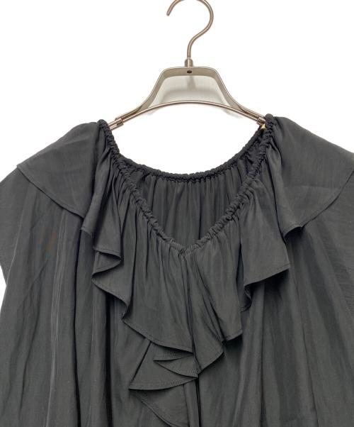 Spick and Span（スピック＆スパン）Spick and Span (スピック＆スパン) ノースリーブブラウス ブラック サイズ:Free 未使用品の古着・服飾アイテム