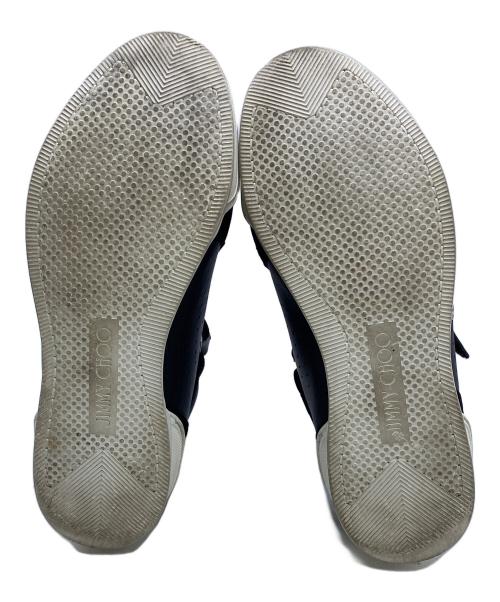 JIMMY CHOO（ジミーチュウ）JIMMY CHOO (ジミーチュウ) ミドルカットスニーカー ブラック サイズ:41の古着・服飾アイテム