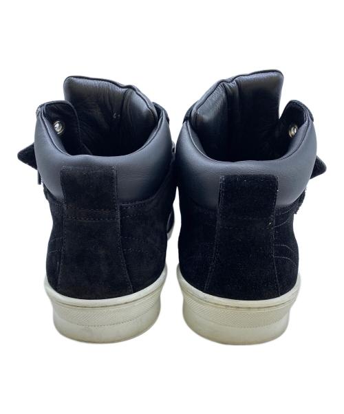 JIMMY CHOO（ジミーチュウ）JIMMY CHOO (ジミーチュウ) ミドルカットスニーカー ブラック サイズ:41の古着・服飾アイテム