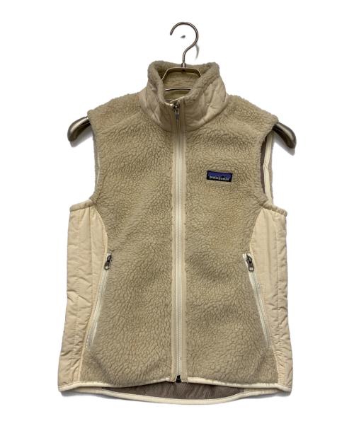 Patagonia（パタゴニア）Patagonia (パタゴニア) Patagonia　フリースベスト ベージュ サイズ:Sの古着・服飾アイテム