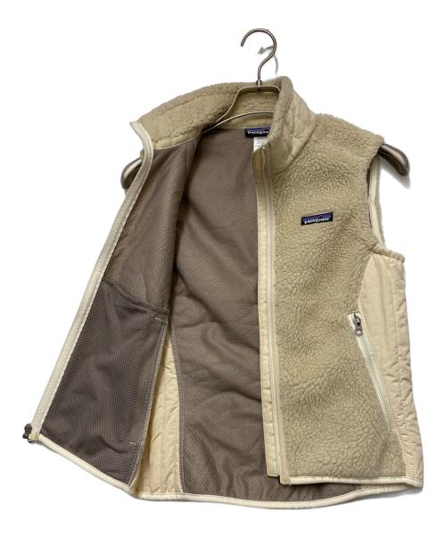 Patagonia（パタゴニア）Patagonia (パタゴニア) Patagonia　フリースベスト ベージュ サイズ:Sの古着・服飾アイテム