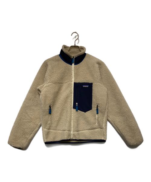 Patagonia（パタゴニア）Patagonia (パタゴニア) Patagonia　フリースジャケット ベージュ サイズ:Sの古着・服飾アイテム
