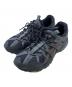 asics（アシックス）の古着「ローカットスニーカー」｜ブラック