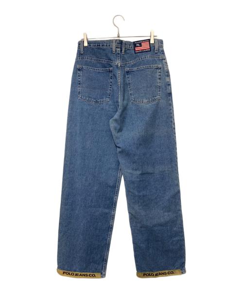 POLO RALPH LAUREN（ポロ・ラルフローレン）POLO RALPH LAUREN (ポロ・ラルフローレン) デニムパンツ インディゴ サイズ:83.5㎝の古着・服飾アイテム