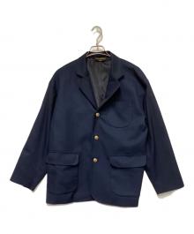 backers product（バッカーズプロダクション）の古着「テーラードジャケット」｜ネイビー