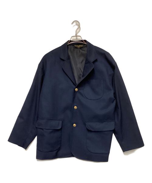 backers product（バッカーズプロダクション）backers product (バッカーズプロダクション) テーラードジャケット ネイビー サイズ:Lの古着・服飾アイテム