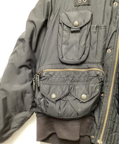 POLO RALPH LAUREN（ポロ・ラルフローレン）POLO RALPH LAUREN (ポロ・ラルフローレン) POLO RALPH LAUREN　ダウンボンバージャケット ブラック サイズ:Lの古着・服飾アイテム